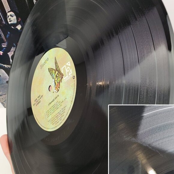 The Doors Strange Days Vinyl Record EKS-74014 Butterfly LP Psych Rock 1976 VG+ - Picture 7 of 11